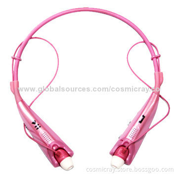 Wireless earphone with music & phone functions, noise reduction, echo cancellation